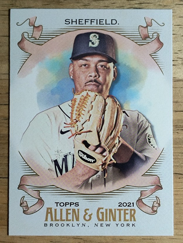 2021 Topps Allen and Ginter #252 Justus Sheffield