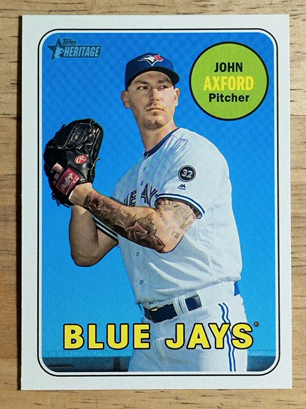 2018 Topps Heritage #518 John Axford