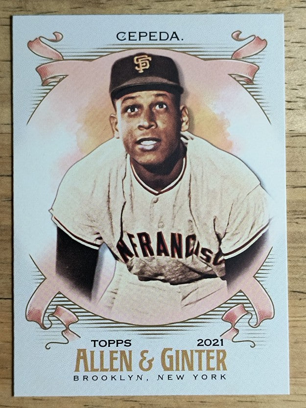 2021 Topps Allen and Ginter #286 Orlando Cepeda