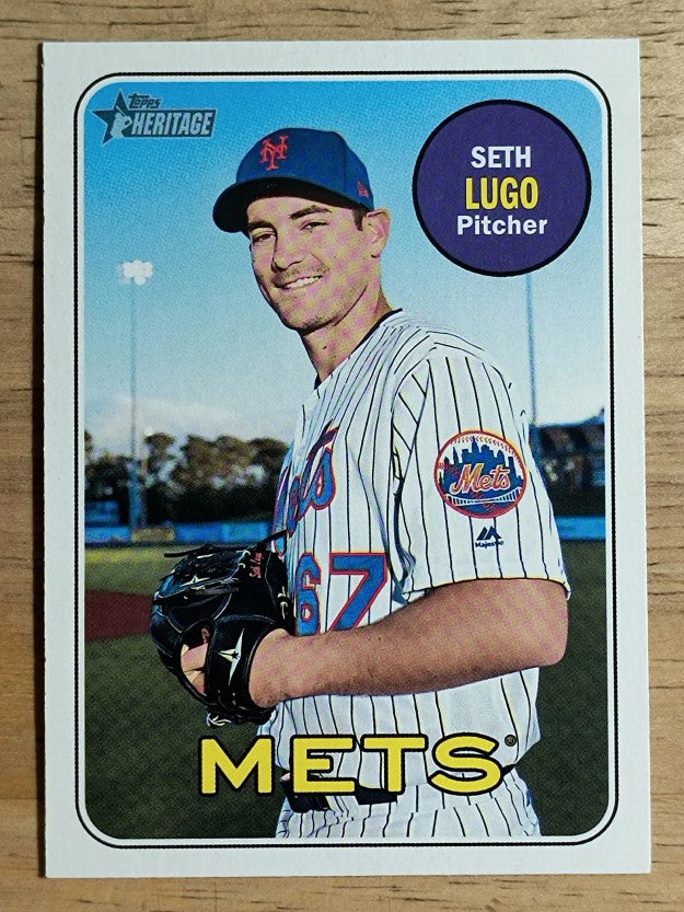 2018 Topps Heritage #521 Seth Lugo