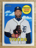 2018 Topps Heritage #583 Francisco Liriano