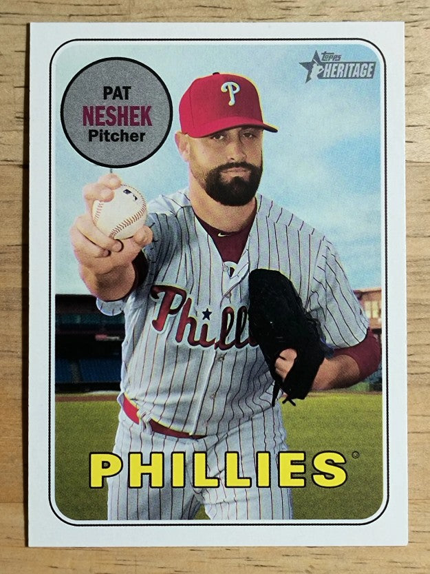 2018 Topps Heritage #633 Pat Neshek