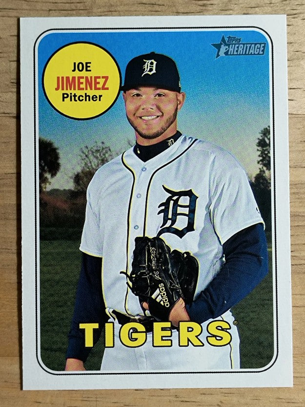 2018 Topps Heritage #637 Joe Jimenez