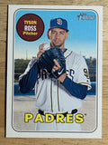 2018 Topps Heritage #645 Tyson Ross
