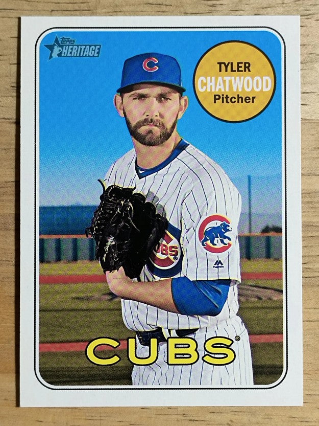 2018 Topps Heritage #649 Tyler Chatwood