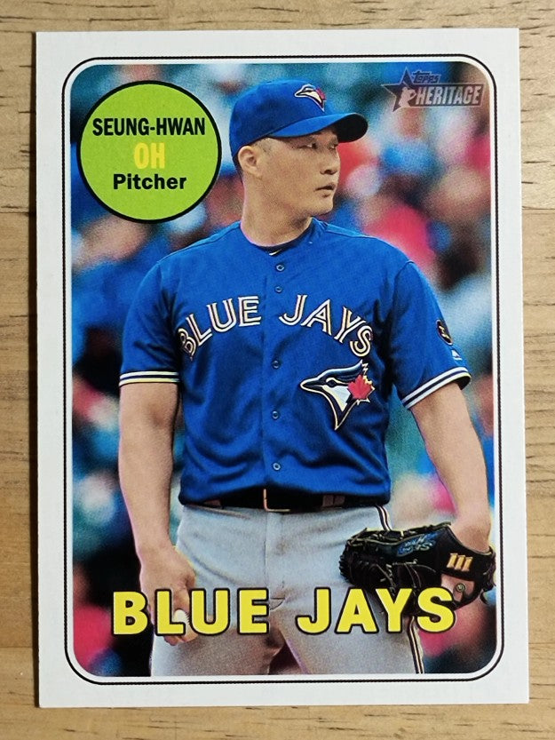 2018 Topps Heritage #652 Seung-Hwan Oh