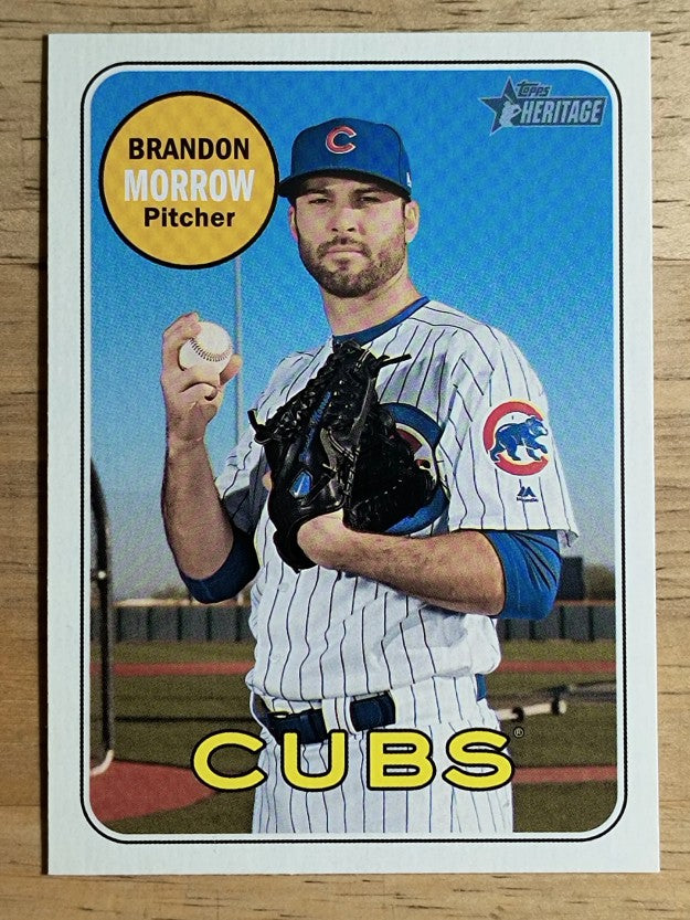2018 Topps Heritage #724 Brandon Morrow SP