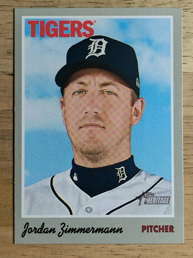 2019 Topps Heritage #12 Jordan Zimmermann