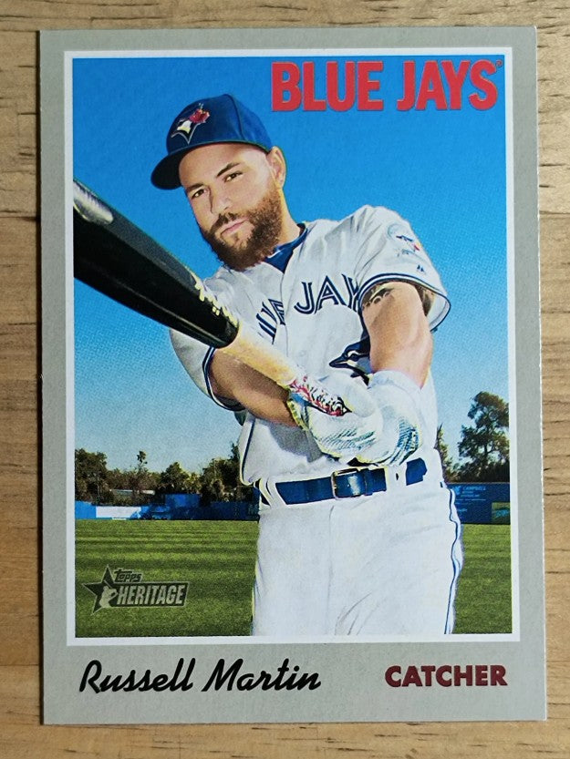 2019 Topps Heritage #19 Russell Martin