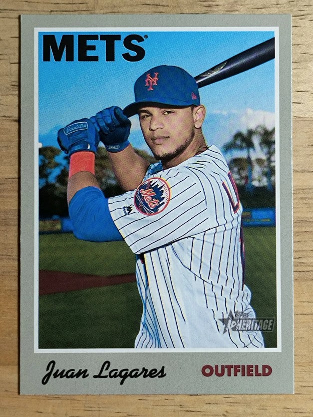 2019 Topps Heritage #26 Juan Lagares
