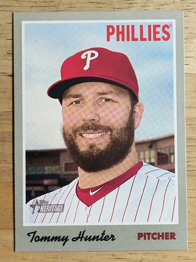 2019 Topps Heritage #28 Tommy Hunter