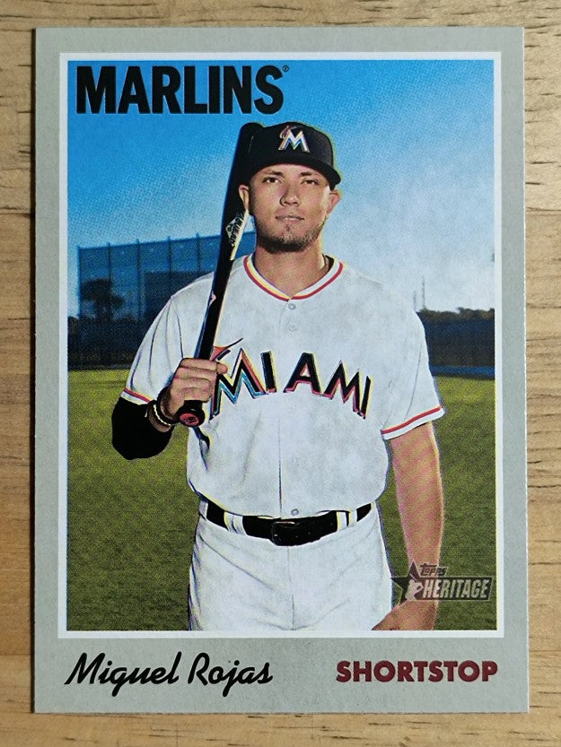 2019 Topps Heritage #103 Miguel Rojas