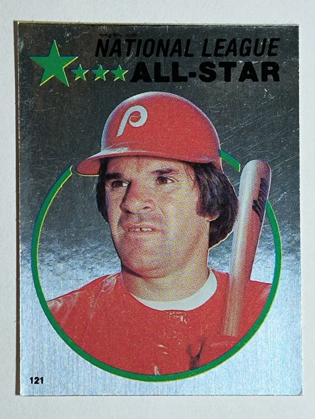 1982 Topps Stickers #121 Pete Rose FOIL