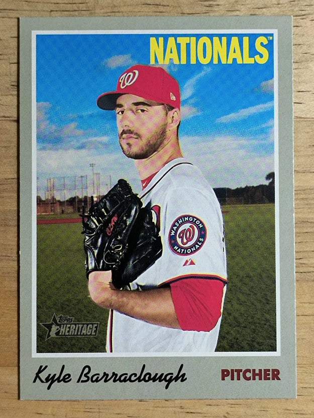 2019 Topps Heritage #118 Kyle Barraclough
