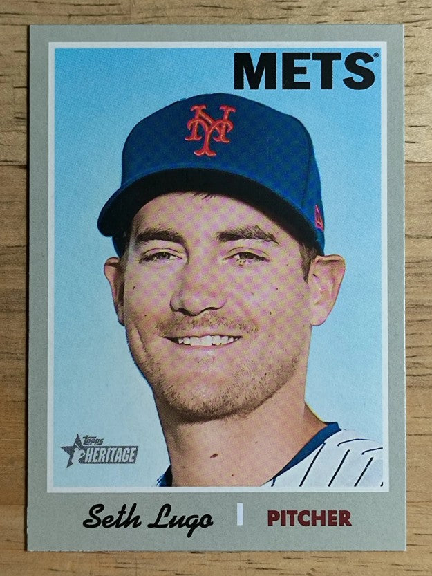 2019 Topps Heritage #153 Seth Lugo