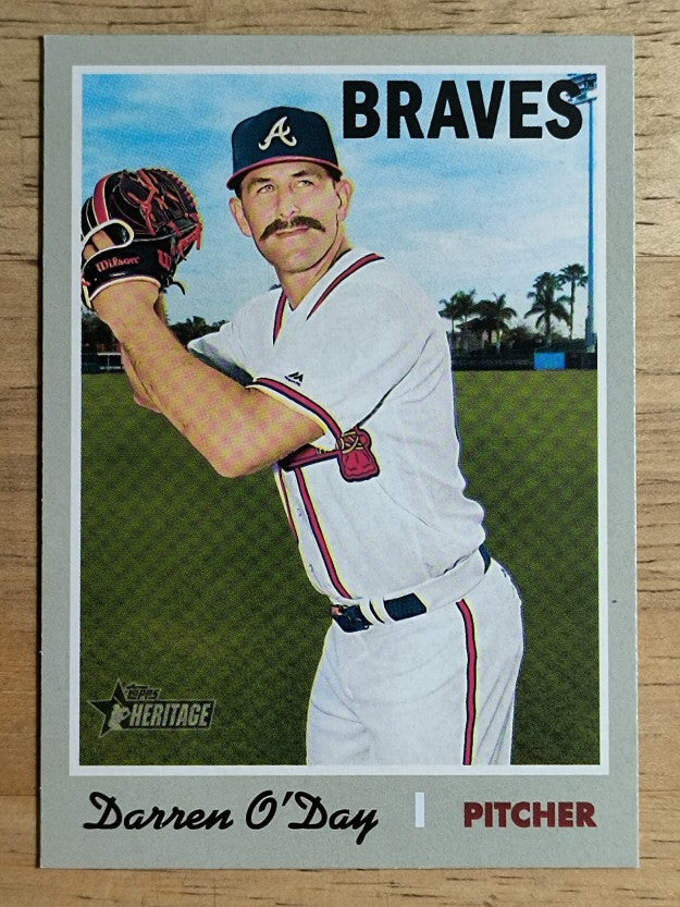 2019 Topps Heritage #171 Darren O'Day