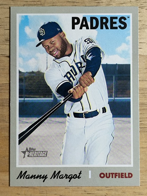 2019 Topps Heritage #179 Manny Margot