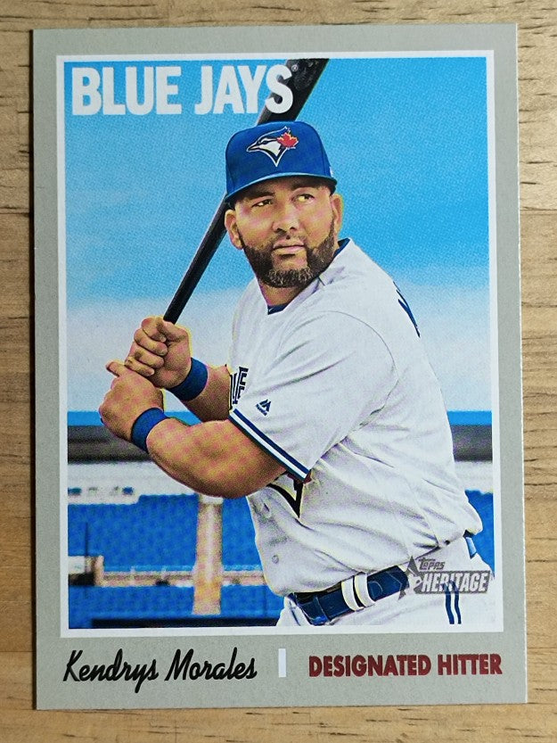 2019 Topps Heritage #221 Kendrys Morales