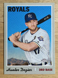2019 Topps Heritage #222 Hunter Dozier