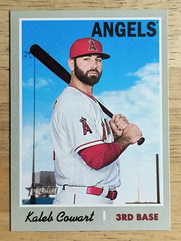 2019 Topps Heritage #228 Kaleb Cowart