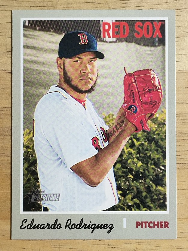 2019 Topps Heritage #237 Eduardo Rodriguez