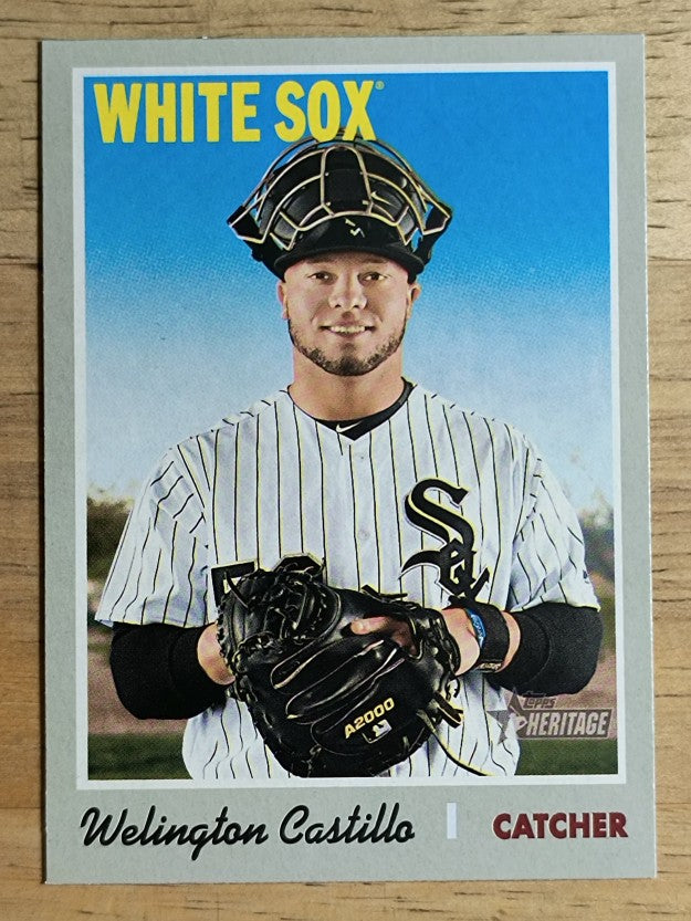 2019 Topps Heritage #263 Welington Castillo