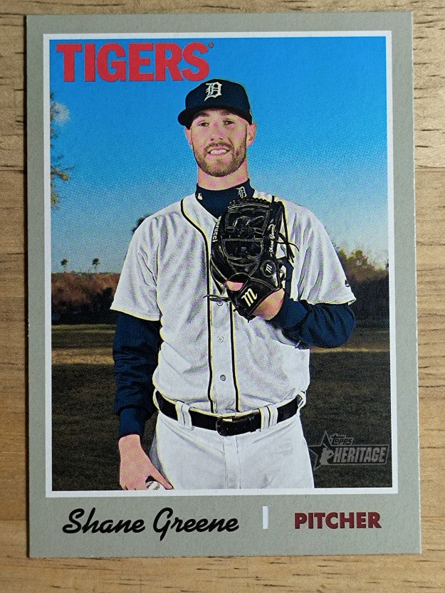 2019 Topps Heritage #269 Shane Greene