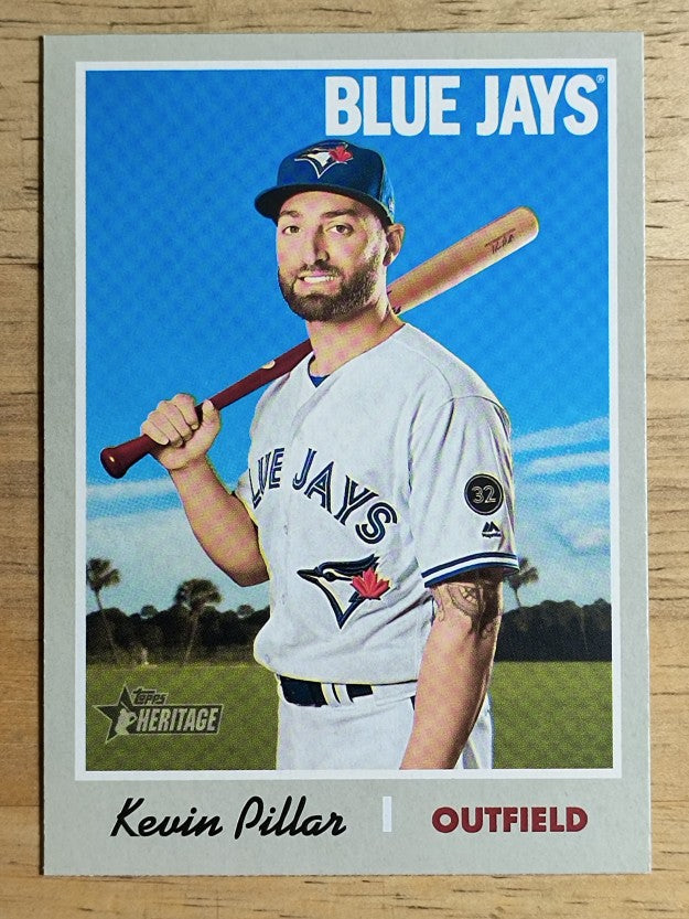 2019 Topps Heritage #293 Kevin Pillar