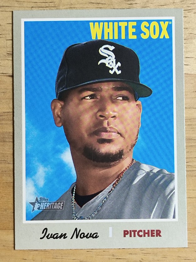 2019 Topps Heritage #322 Ivan Nova