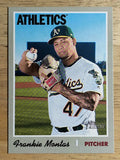 2019 Topps Heritage #325 Frankie Montas