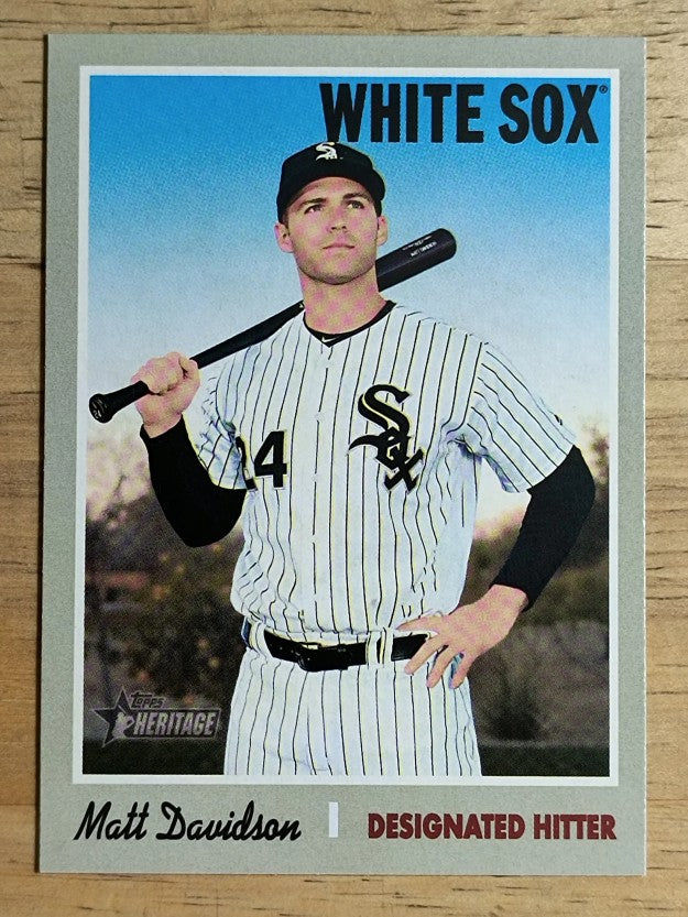 2019 Topps Heritage #395 Matt Davidson