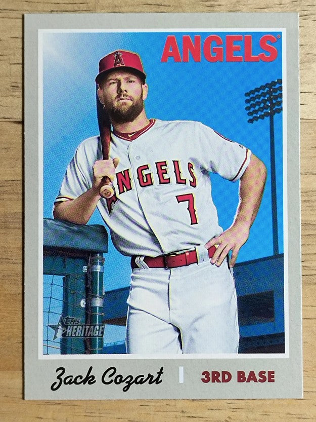 2019 Topps Heritage #397 Zack Cozart