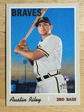 2019 Topps Heritage #614 Austin Riley RC