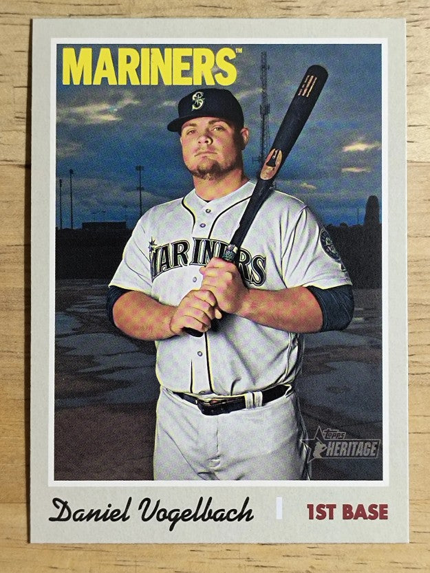 2019 Topps Heritage #706 Daniel Vogelbach SP