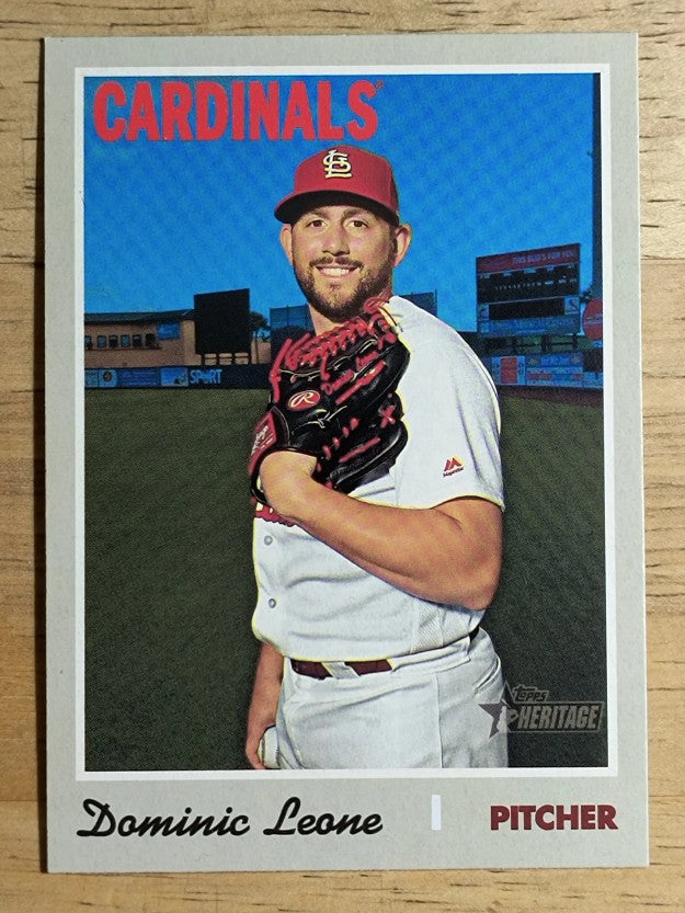 2019 Topps Heritage #723 Dominic Leone SP