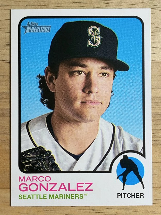 2022 Topps Heritage #437 Marco Gonzalez SP