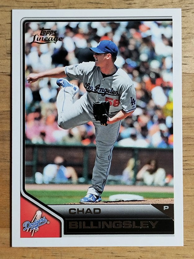 2011 Topps Lineage #107 Chad Billingsley