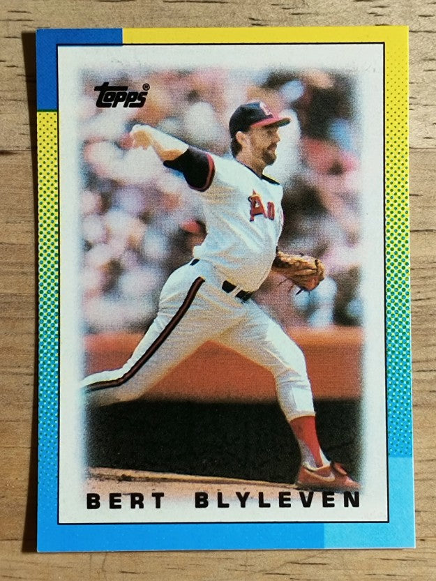 1990 Topps Mini Leaders #7 Bert Blyleven