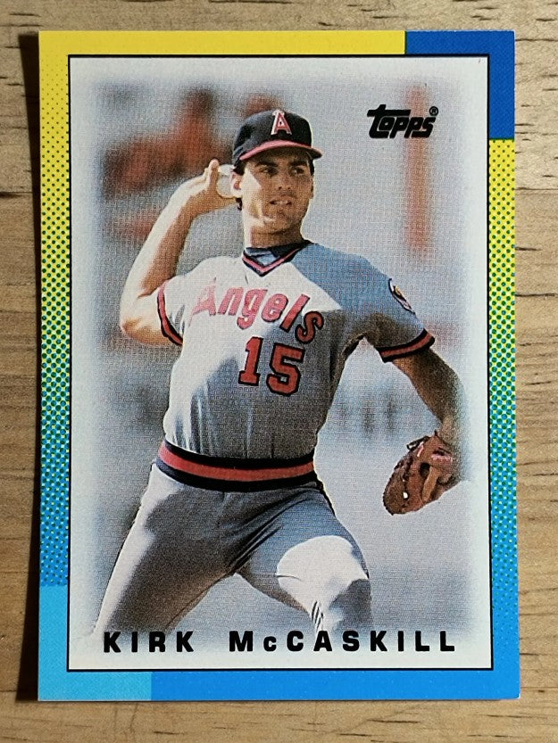 1990 Topps Mini Leaders #9 Kirk McCaskill