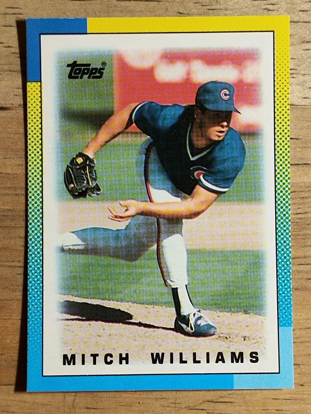 1990 Topps Mini Leaders #52 Mitch Williams