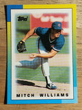1990 Topps Mini Leaders #52 Mitch Williams