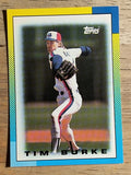 1990 Topps Mini Leaders #61 Tim Burke