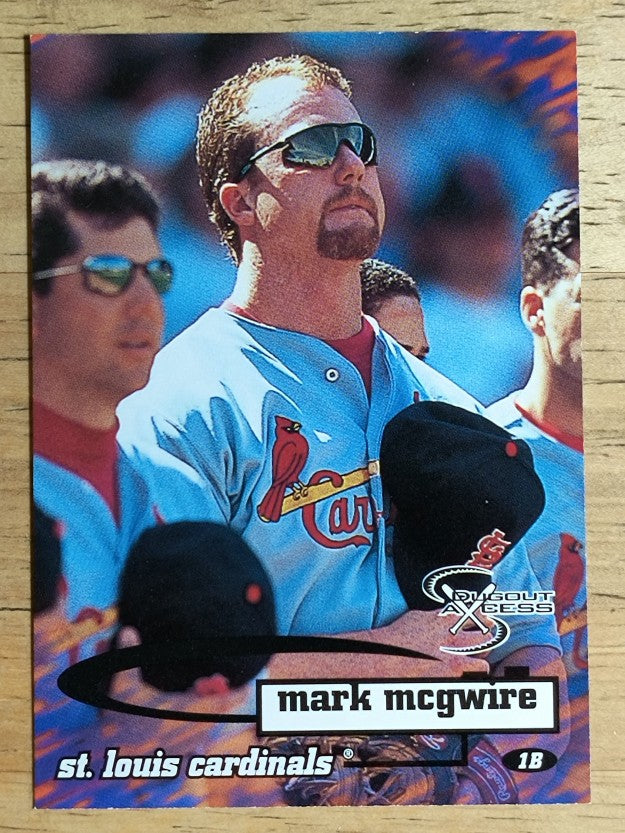 1998 SkyBox Dugout Axcess #41 Mark McGwire