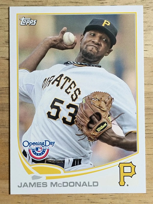 2013 Topps Opening Day #105 James McDonald