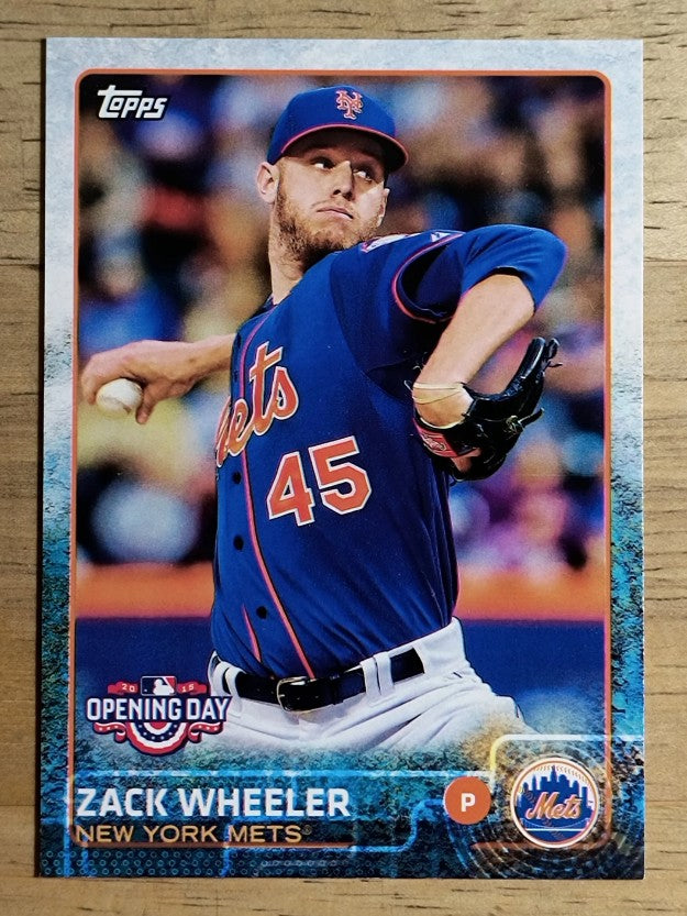 2015 Topps Opening Day #142 Zack Wheeler