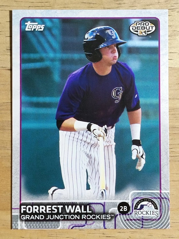 2015 Topps Pro Debut #24 Forrest Wall