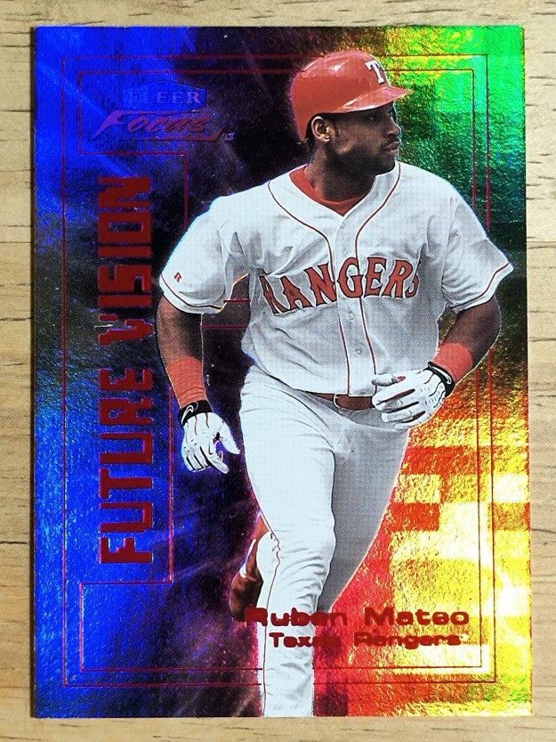 2000 Fleer Focus Future Vision #3 Ruben Mateo