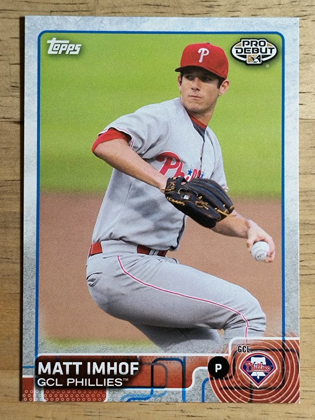 2015 Topps Pro Debut #45 Matt Imhof