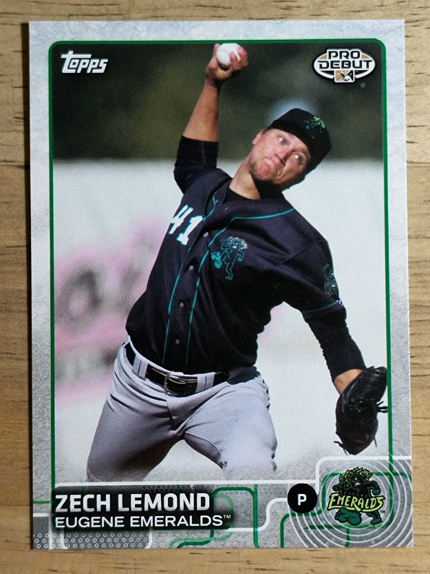 2015 Topps Pro Debut #82 Zech Lemond