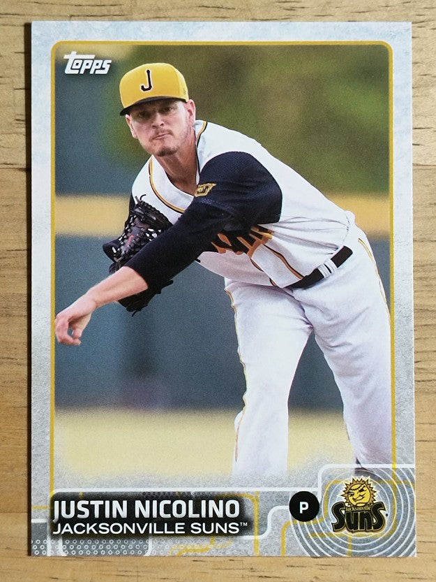2015 Topps Pro Debut #107 Justin Nicolino